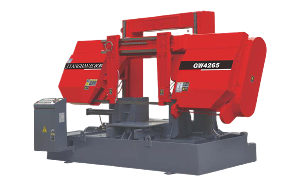 六枝特GW4265双柱龙门卧式带锯床