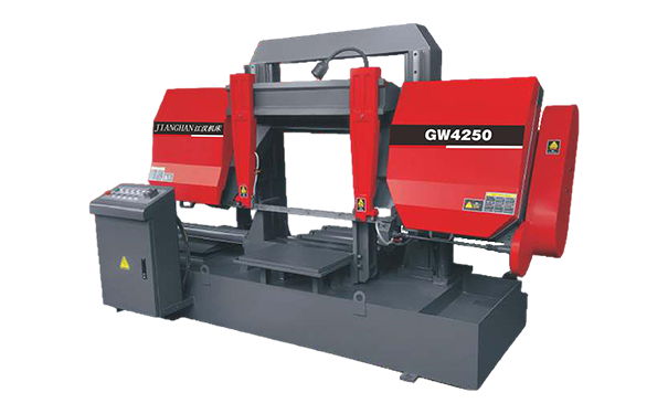 六枝特GW4250双柱龙门卧式带锯床