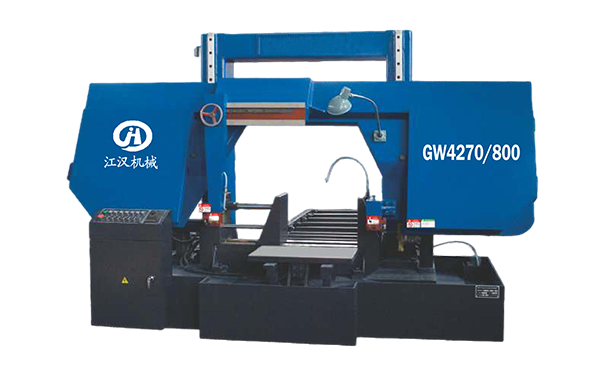 六枝特GW4270/800双柱龙门卧式带锯床